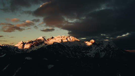 photo of mountain covered with snow thumbnail