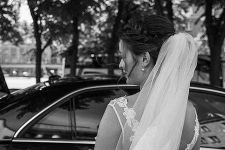 black-and-white, person, woman, girl thumbnail
