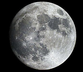 aerial photography of moon thumbnail