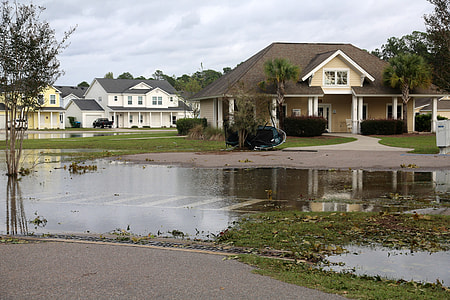 Hurricane Matthew Damage near Laurel Bay, South Carolina thumbnail