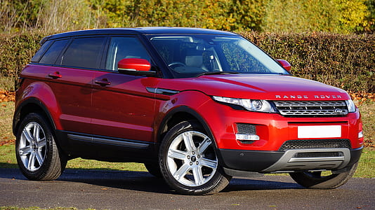 red Range Rover Land Rover thumbnail