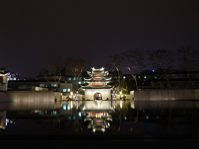 Water Features, Night View thumbnail