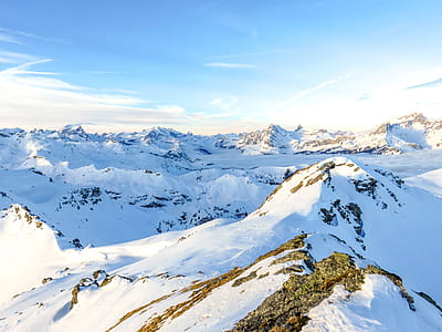 Photo of Mountains During Winter thumbnail