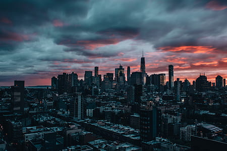 aerial photography of buildings thumbnail