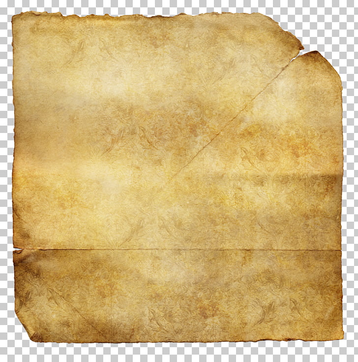 Kraft paper, Gold Retro Paper PNG clipart