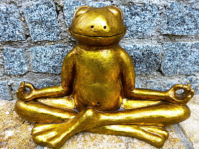 gold-colored frog figurine thumbnail
