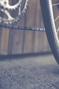 bicycle tire and wire-spoke wheel thumbnail