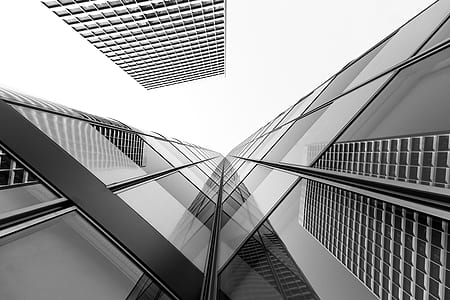 low-angle view of curtain wall building thumbnail