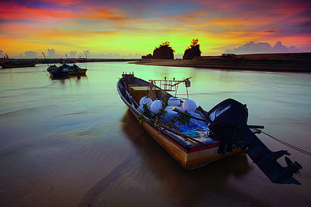 dawn, landscape, nature, sky thumbnail