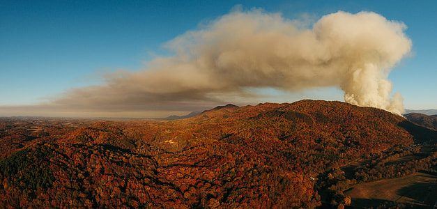 mountain covered by clouds thumbnail