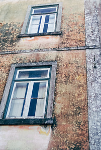 Two windows on a wall thumbnail