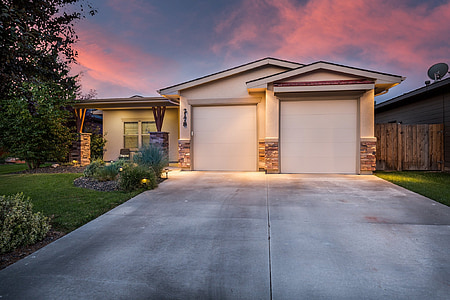gray house with garage thumbnail