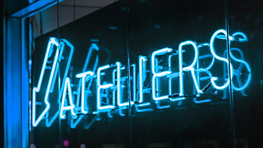 Ateliers neon light signage thumbnail