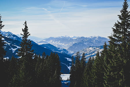 aerial photography of vast mountain range thumbnail