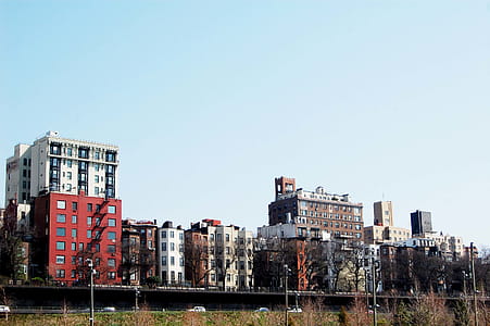 Brown and Red Concrete Buildings thumbnail