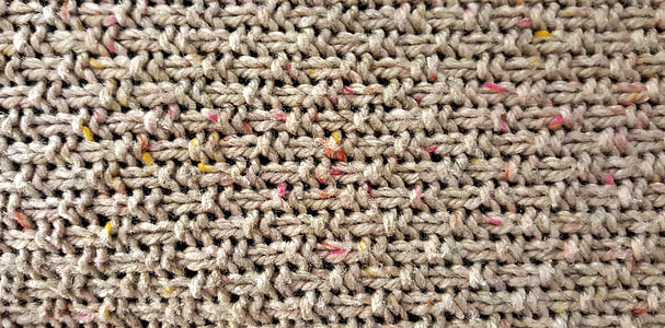 brown knitted textile thumbnail