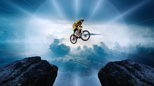 man in bicycle thumbnail