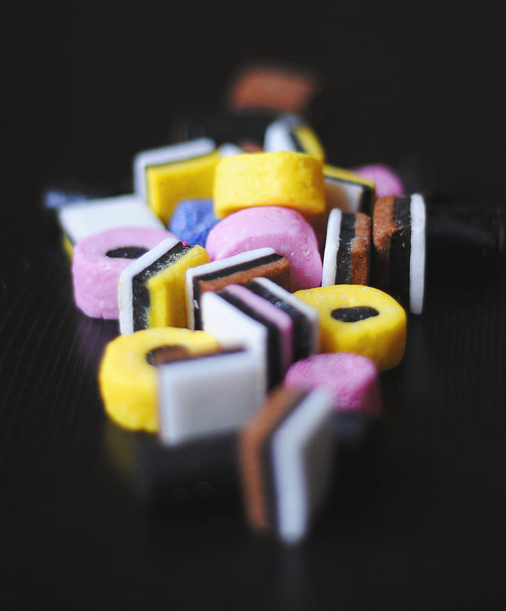 bunch of assorted candies