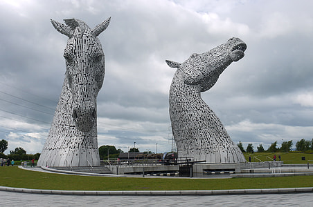 Horse Head, Kelpies Scotland thumbnail