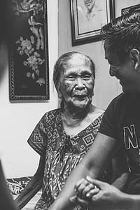 man and grandmother smiling thumbnail
