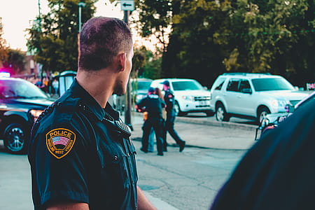 Man Wearing Black Officer Uniform thumbnail