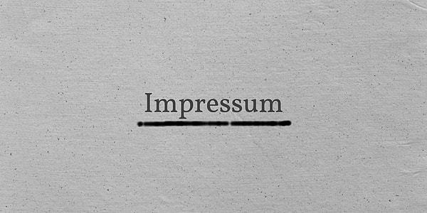 Impressum text thumbnail