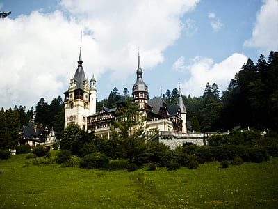 white concrete castle near trees during daytime thumbnail