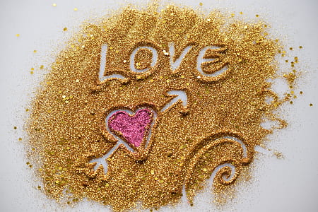 gold-colored glitters thumbnail