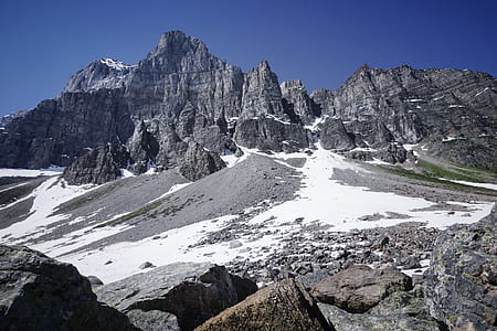 snowy gray mountain thumbnail