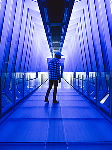 person standing inside room thumbnail