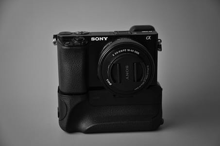 Close Up Photography of Black Sony Camera thumbnail