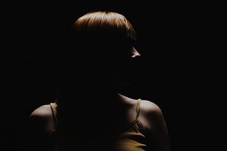 portrait, light, shadow, dark thumbnail