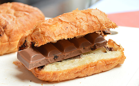 Chocolate Bar inside the Croissant  thumbnail