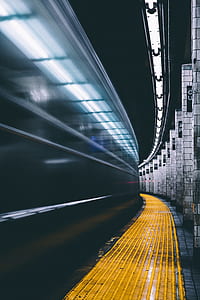 empty train station time lapse photography thumbnail