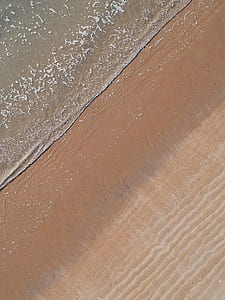 beach shore in aerial photography thumbnail