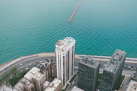 photography of modern city buildings thumbnail