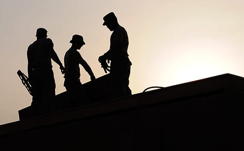3 Silhouette of Man Under White Sky thumbnail
