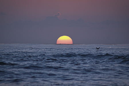 sea, dawn, nature, sky thumbnail