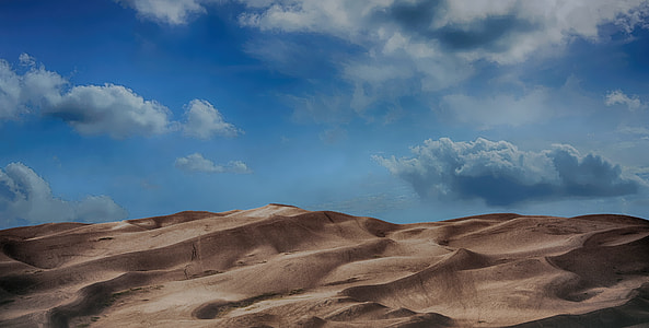 desert under sunny sky thumbnail