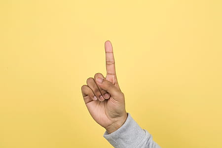 Hand One Up Photo thumbnail