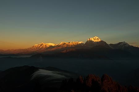 brown mountain during sunrise thumbnail