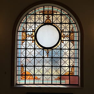 multicolored stain glass window thumbnail