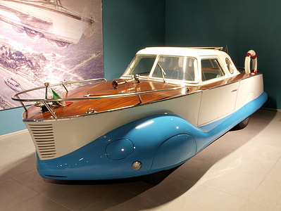 classic white, brown, and blue vehicle die-castg thumbnail