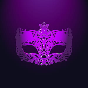 purple masquerade illustration thumbnail