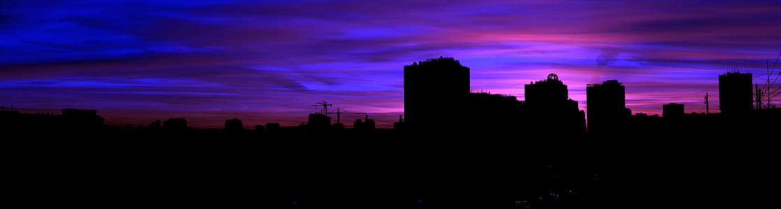 city silhouette landscape photography thumbnail