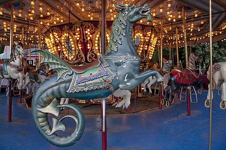 closeup photo of seahorse carousel thumbnail