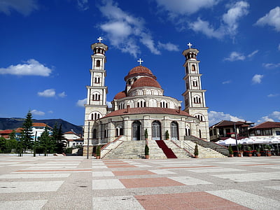 landscape photography of brown and white cathedral thumbnail