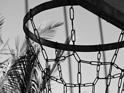black chain basketball hoop thumbnail