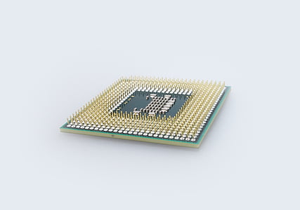 green and brown CPU on white surface thumbnail