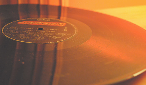 LP record on table thumbnail